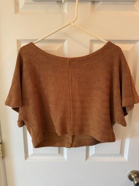 Free People Cropped Button-Front Women's top